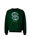 Cancer Symbol Adult Dark Sweatshirt-Sweatshirts-TooLoud-Deep-Forest-Green-Small-Davson Sales