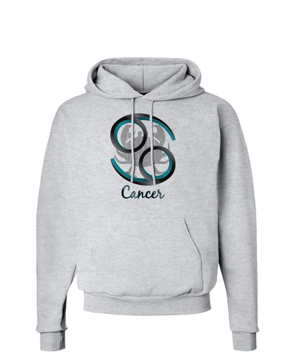 Cancer Symbol Hoodie Sweatshirt-Hoodie-TooLoud-AshGray-Small-Davson Sales