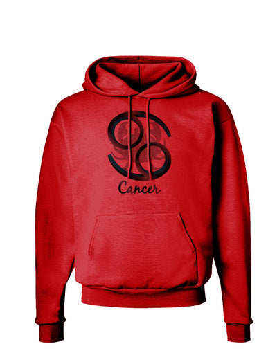 Cancer Symbol Hoodie Sweatshirt-Hoodie-TooLoud-Red-Small-Davson Sales