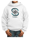 Cancer Symbol Youth Hoodie Pullover Sweatshirt-Youth Hoodie-TooLoud-White-XS-Davson Sales