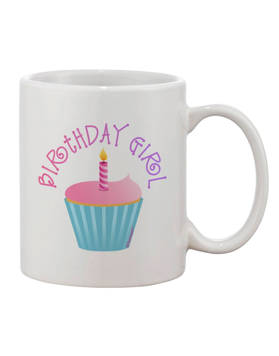 Candle Cupcake Printed 11 oz Coffee Mug - Perfect for Celebrating Birthdays! - TooLoud-11 OZ Coffee Mug-TooLoud-White-Davson Sales