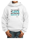 Can't Buy Love Rescue It Youth Hoodie Pullover Sweatshirt-Youth Hoodie-TooLoud-White-XS-Davson Sales