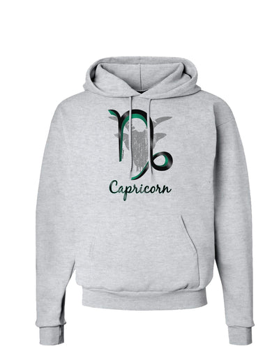 Capricorn Symbol Hoodie Sweatshirt-Hoodie-TooLoud-AshGray-Small-Davson Sales