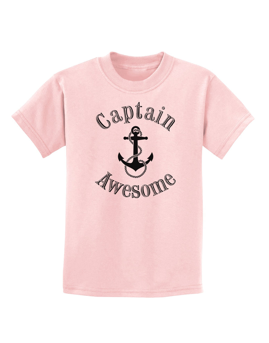 captain Awesome Funny Childrens T-Shirt-Childrens T-Shirt-TooLoud-White-X-Small-Davson Sales