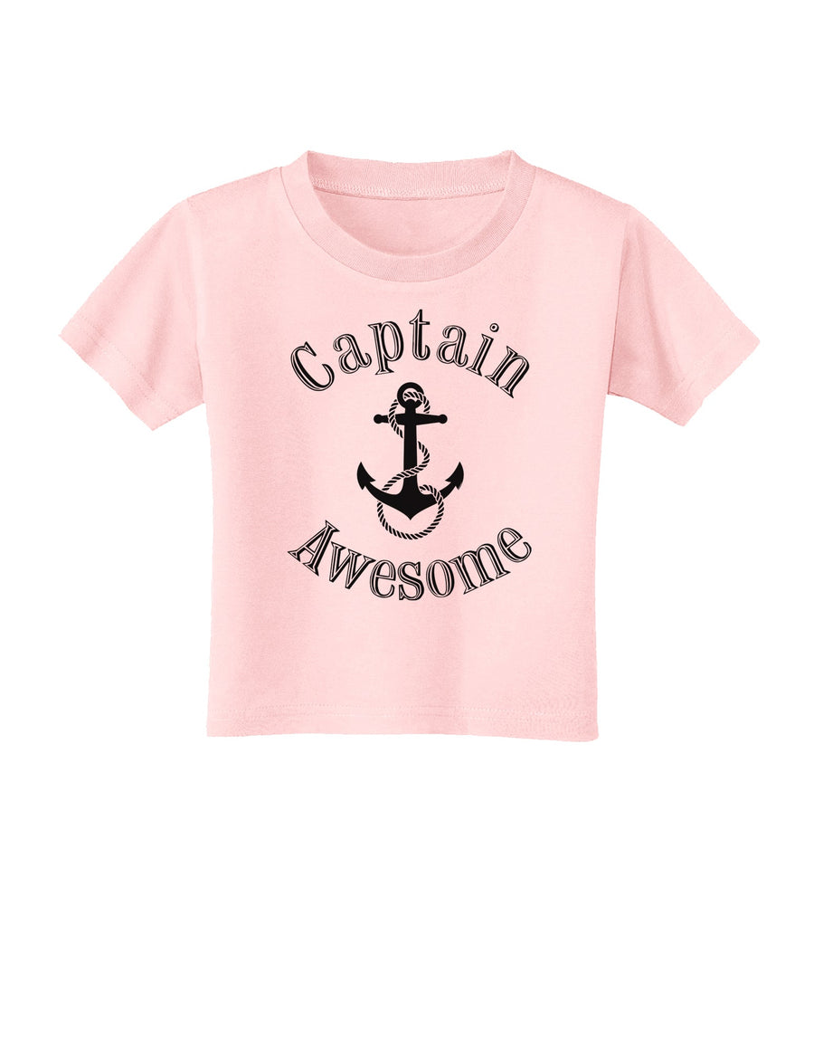 captain Awesome Funny Toddler T-Shirt-Toddler T-Shirt-TooLoud-White-2T-Davson Sales