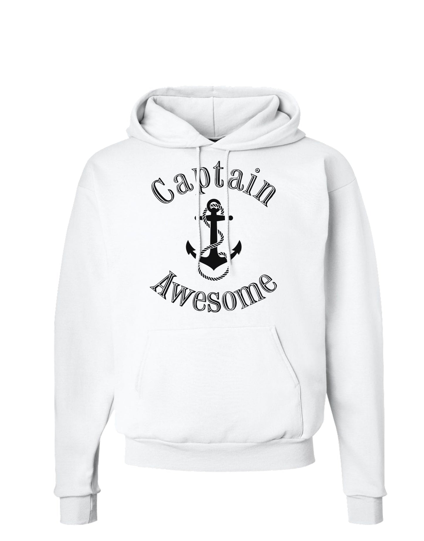 captain Awesome Funny Hoodie Sweatshirt-Hoodie-TooLoud-White-Small-Davson Sales