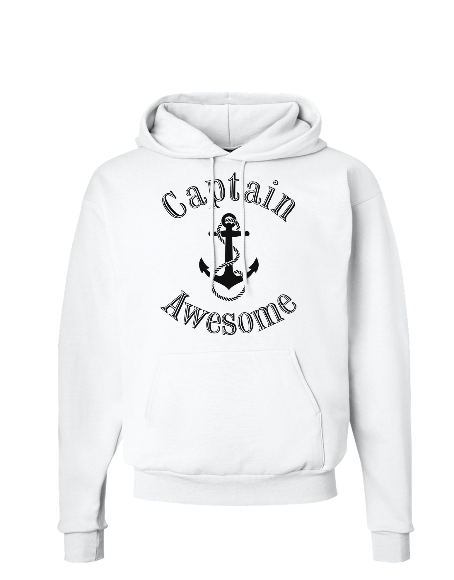 captain Awesome Funny Hoodie Sweatshirt-Hoodie-TooLoud-White-Small-Davson Sales