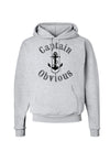 Captain Obvious Funny Hoodie Sweatshirt-Hoodie-TooLoud-AshGray-Small-Davson Sales