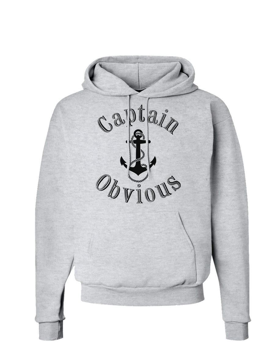 Captain Obvious Funny Hoodie Sweatshirt-Hoodie-TooLoud-White-Small-Davson Sales