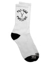 Captivating Vietnamese Soup-Inspired Adult Socks for Food Enthusiasts - TooLoud-Socks-TooLoud-Crew-Ladies-4-6-Davson Sales