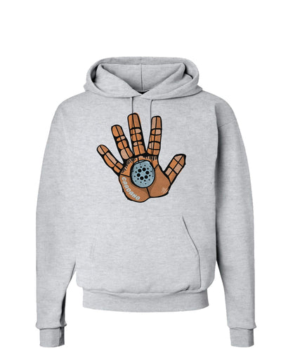 Cardano Hero Hand Hoodie Sweatshirt-Hoodie-TooLoud-AshGray-Small-Davson Sales