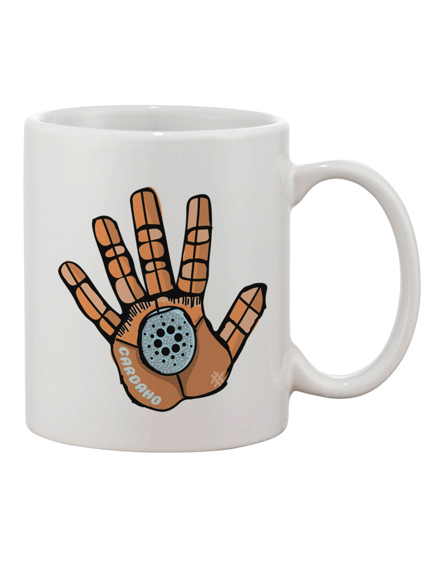 TooLoud Cardano Hero Hand Printed 11oz Coffee Mug
