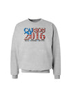 Carson Flag Slogan Sweatshirt-Sweatshirts-TooLoud-AshGray-XXX-Large-Davson Sales