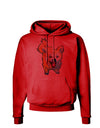 Cartoon Pomeranian Hoodie Sweatshirt-Hoodie-TooLoud-Red-Small-Davson Sales