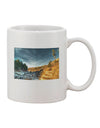 Castlewood Canyon 11 oz Coffee Mug - Expertly Crafted Drinkware-11 OZ Coffee Mug-TooLoud-White-Davson Sales