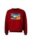 Castlewood Canyon Adult Dark Sweatshirt-Sweatshirts-TooLoud-Deep-Red-Small-Davson Sales