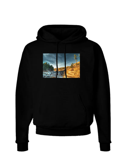 Castlewood Canyon Dark Hoodie Sweatshirt-Hoodie-TooLoud-Black-Small-Davson Sales