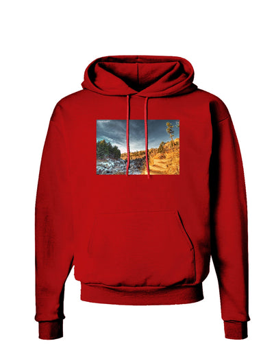 Castlewood Canyon Dark Hoodie Sweatshirt-Hoodie-TooLoud-Red-Small-Davson Sales