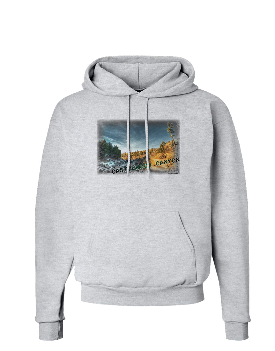 Castlewood Canyon Old Photo Hoodie Sweatshirt-Hoodie-TooLoud-White-Small-Davson Sales