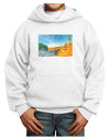 Castlewood Canyon Watercolor Youth Hoodie Pullover Sweatshirt-Youth Hoodie-TooLoud-White-XS-Davson Sales