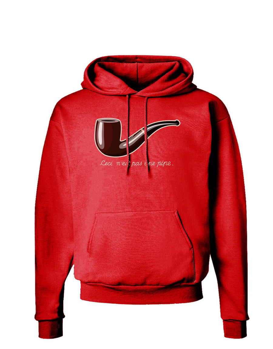 Ceci n'est pas une pipe Dark Hoodie Sweatshirt-Hoodie-TooLoud-Black-Small-Davson Sales