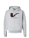 Ceci n'est pas une pipe Hoodie Sweatshirt-Hoodie-TooLoud-AshGray-Small-Davson Sales