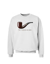 Ceci n'est pas une pipe Sweatshirt-Sweatshirts-TooLoud-White-Small-Davson Sales