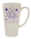 Celebrate Feliz Dia de Reyes with the Exquisite Estrellas Brillantes 16 Ounce Conical Latte Coffee Mug - TooLoud-Conical Latte Mug-TooLoud-White-Davson Sales