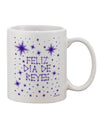 Celebrate Feliz Dia de Reyes with the Exquisite Estrellas Brillantes Printed 11 oz Coffee Mug - TooLoud-11 OZ Coffee Mug-TooLoud-White-Davson Sales