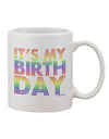 Celebrate in Style with the Candy Colored Dots Printed 11 oz Coffee Mug - TooLoud-11 OZ Coffee Mug-TooLoud-White-Davson Sales