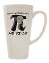 Celebrate Pi Day with Style: The Sen-Pi 16 Ounce Conical Latte Coffee Mug - TooLoud-Conical Latte Mug-TooLoud-White-Davson Sales