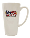 Celebrate the Labor Day with a 16 Ounce Conical Latte Coffee Mug - TooLoud-Conical Latte Mug-TooLoud-White-Davson Sales