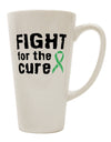 Celiac Disease Awareness - Light Green Ribbon 16 oz Conical Latte Coffee Mug - TooLoud-Conical Latte Mug-TooLoud-White-Davson Sales