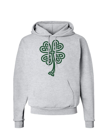 Celtic Knot 4 Leaf Clover St Patricks Hoodie Sweatshirt-Hoodie-TooLoud-AshGray-Small-Davson Sales