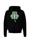 Celtic Knot Irish Shamrock Dark Hoodie Sweatshirt-Hoodie-TooLoud-Black-Small-Davson Sales