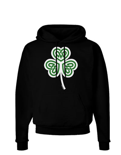 Celtic Knot Irish Shamrock Dark Hoodie Sweatshirt-Hoodie-TooLoud-Black-Small-Davson Sales