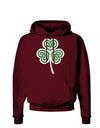 Celtic Knot Irish Shamrock Dark Hoodie Sweatshirt-Hoodie-TooLoud-Maroon-Small-Davson Sales