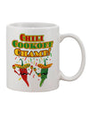 Champion of Chili Cookoffs! Exquisite Chile Peppers Printed 11 oz Coffee Mug - TooLoud-11 OZ Coffee Mug-TooLoud-White-Davson Sales