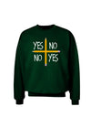 Charlie Charlie Challenge Adult Dark Sweatshirt-Sweatshirts-TooLoud-Deep-Forest-Green-Small-Davson Sales