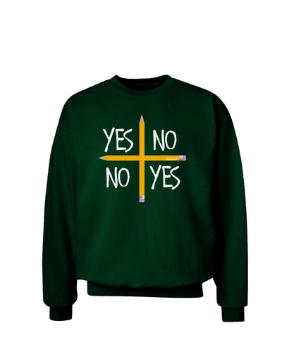 Charlie Charlie Challenge Adult Dark Sweatshirt-Sweatshirts-TooLoud-Deep-Forest-Green-Small-Davson Sales