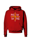 Charlie Charlie Challenge - Funny Dark Hoodie Sweatshirt-Hoodie-TooLoud-Red-Small-Davson Sales