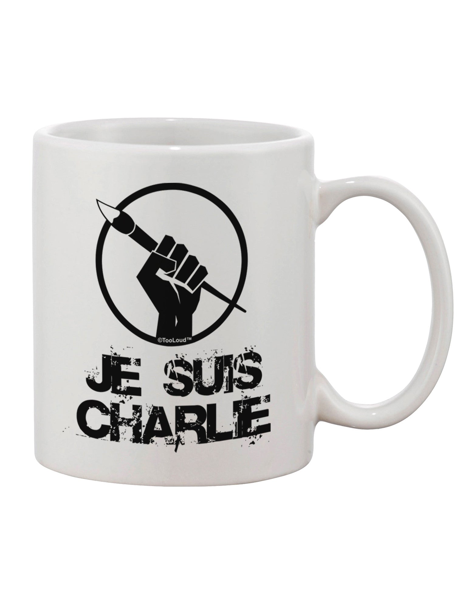 Charlie Tribute Ceramic Coffee Mug - TooLoud-11 OZ Coffee Mug-TooLoud-White-Davson Sales