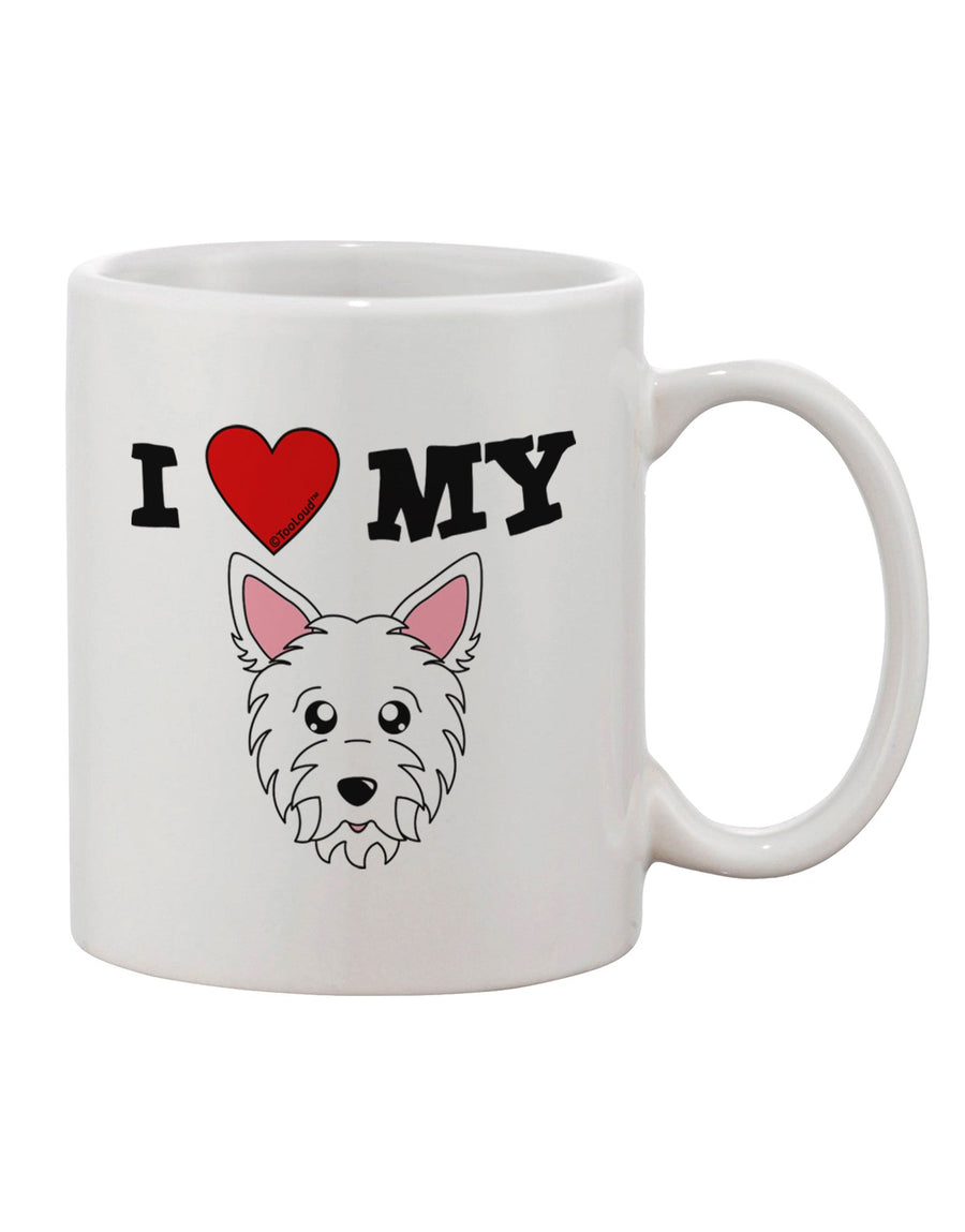 Charming 11 oz Coffee Mug with Adorable Westie Dog Print - Crafted by a Drinkware Expert-11 OZ Coffee Mug-TooLoud-White-Davson Sales