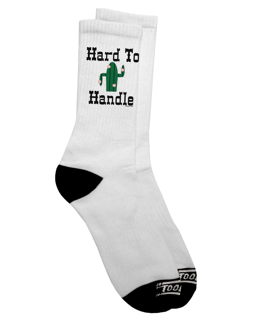 Charming and Resilient Cactus Adult Crew Socks - TooLoud-Socks-TooLoud-White-Ladies-4-6-Davson Sales