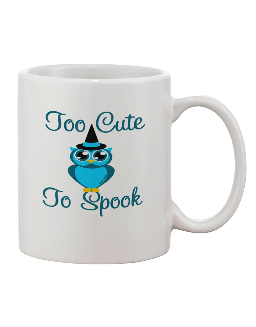 Charming Blue Printed 11 oz Coffee Mug - Perfect for Owl Enthusiasts TooLoud-11 OZ Coffee Mug-TooLoud-White-Davson Sales