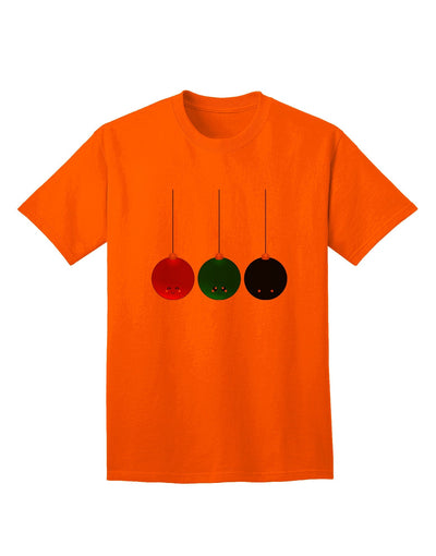 Charming Christmas Ornaments Adult T-Shirt - A Festive Ecommerce Exclusive-Mens T-shirts-TooLoud-Orange-Small-Davson Sales