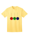 Charming Christmas Ornaments Adult T-Shirt - A Festive Ecommerce Exclusive-Mens T-shirts-TooLoud-Yellow-Small-Davson Sales