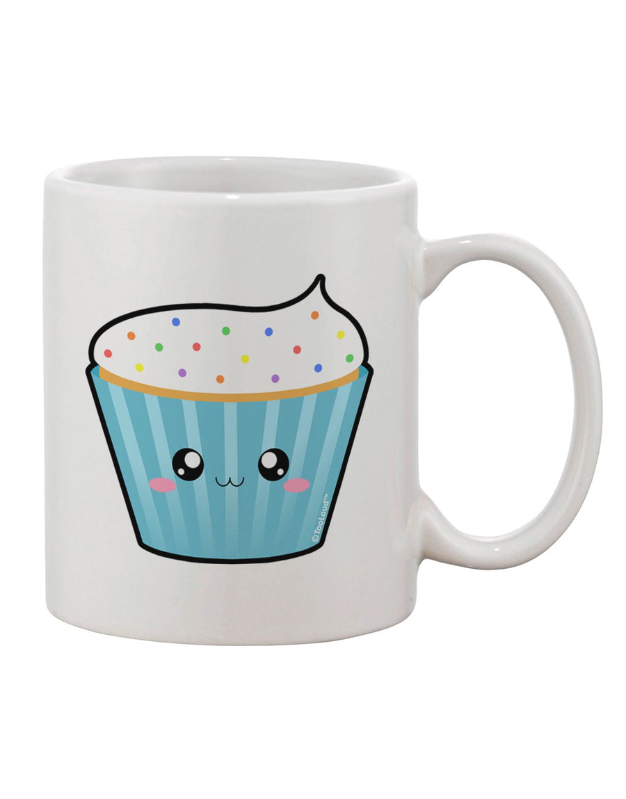 Charming Cupcake with Sprinkles Design 11 oz Coffee Mug - Expertly Crafted by TooLoud-11 OZ Coffee Mug-TooLoud-White-Davson Sales