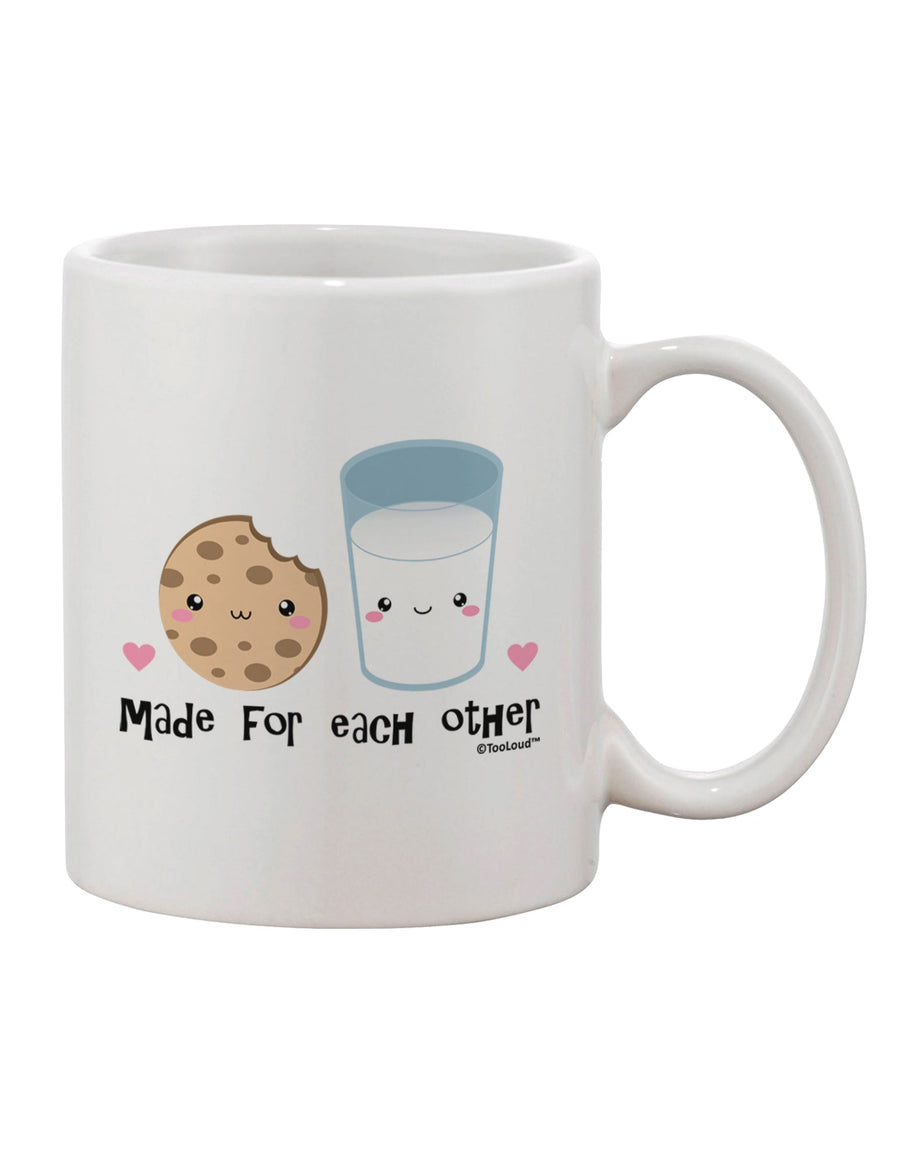 Charming Milk and Cookie - Exquisitely Crafted 11 oz Coffee Mug by TooLoud-11 OZ Coffee Mug-TooLoud-White-Davson Sales