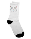 Charming Snowman Couple Adult Crew Socks - Exclusively by TooLoud-Socks-TooLoud-White-Ladies-4-6-Davson Sales